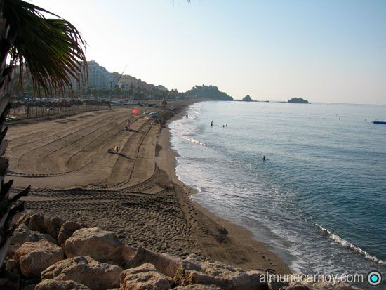 Amanecer en Almuñécar - Playa de San Cristobal