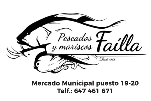 Mercado de Almuñécar 6 escados y Mariscos Failla en el Mercado Municipal de Almuñécar, puestos 19 y 20