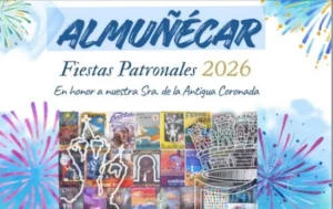 Cartel de las Fiestas Patronales de Almuñécar 2026