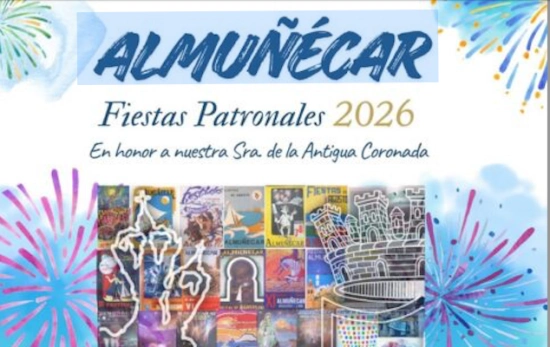 Cartel de las Fiestas Patronales de Almuñécar 2026