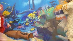 Graffiti del Acuario de Almuñécar