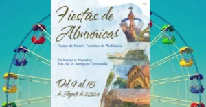 Programa completo de las Fiestas Patronales de Almuñécar 2025 con actividades día a día
