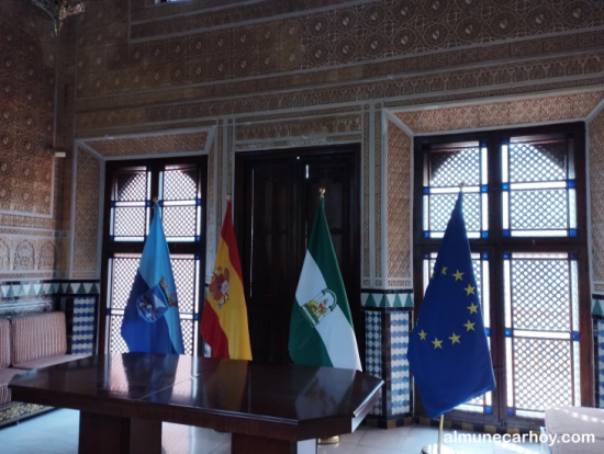 Palacete de La Najarra en Almuñécar 11 Banderas de Almuñécar, Andalucía, España y Europa en el Palacete de La Najarra