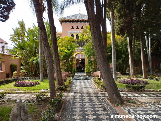 Palacete de La Najarra en Almuñécar 16 Vista general del Palacete de La Najarra desde el jardín en Almuñécar