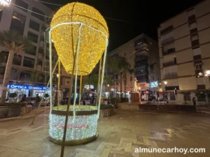 Globo navideño de Plaza Madrid