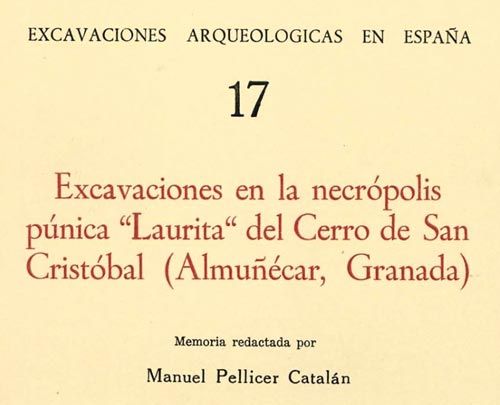 Necrópolis Laurita en Almuñécar 1 Portada de estudio de las Excavaciones de la Necrópolis Laurita en Almuñécar