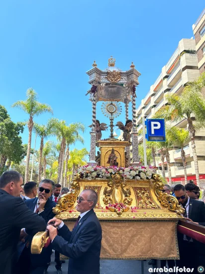Corpus Christi en Paseo del Altillo de Almuñécar