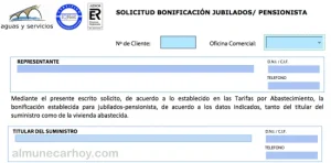 Bonificaciones para el agua en Almuñécar