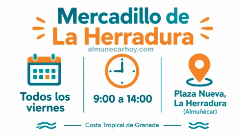 Mercadillo de La Herradura: todos los viernes de 9:00 a 14:00 en la Plaza Nueva